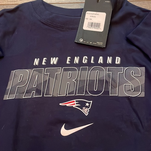 Team apparel New England Patriots youth long sleeve tee - Picture 2 of 3